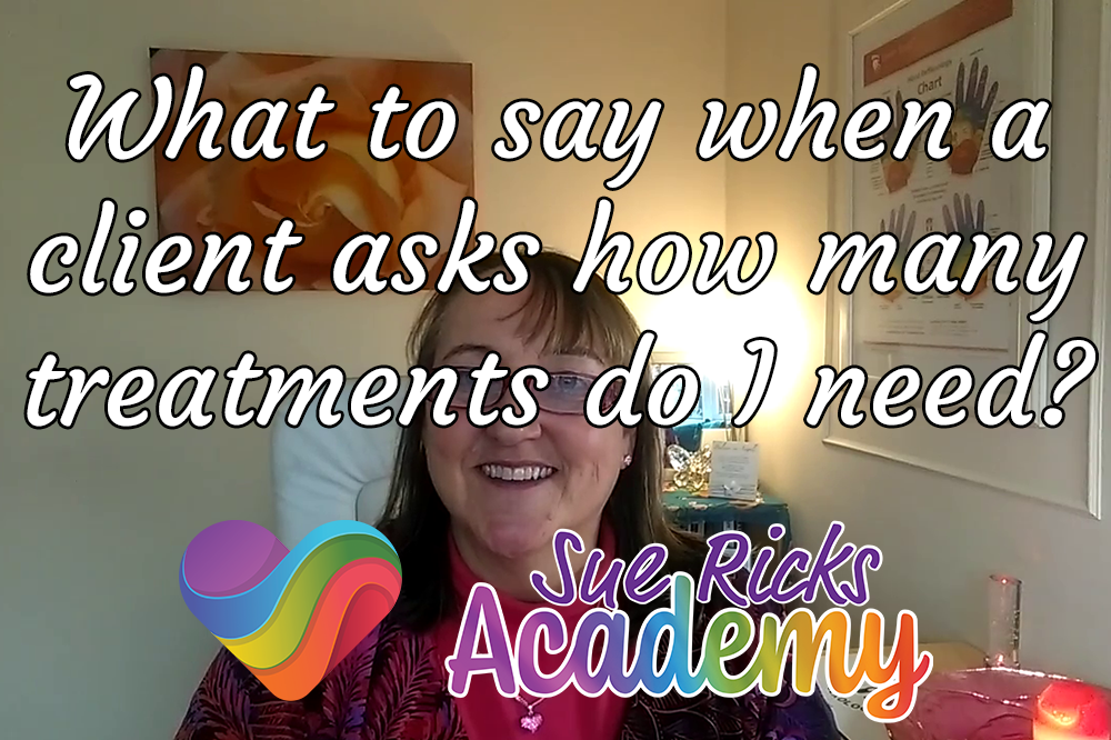 What do you say when a client asks how many treatments do I need?